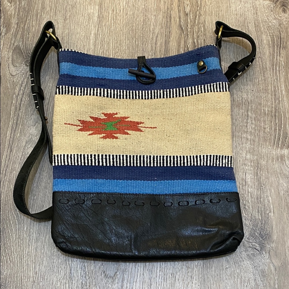 Cotton  & leather
